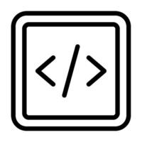 Code Symbol start up icon illustration vector