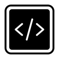 Code Symbol start up icon illustration vector