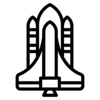 Rocket start up icon illustration vector