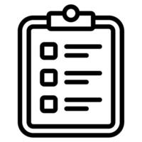 Clipboard start up icon illustration vector