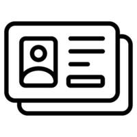 Business Card Freelancer icon illustration vector