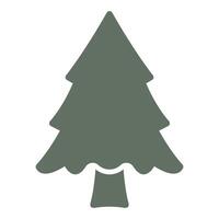 pine tree icon symbol flat vector
