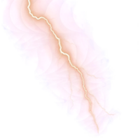 relâmpago trovão sobreposição efeito, transparente fundo png