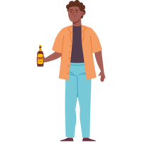 stag party man with beer png