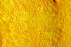 Top view of yellow color watercolor with customizable space for text or use for wallpaper photo