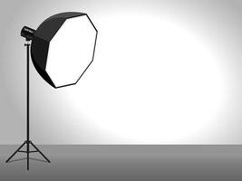 Soft box with empty space illustration vector