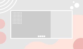 soft color abstract cover background vector