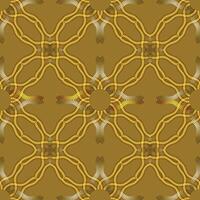 A digital geometric pattern featuring golden braided shapes on a muted background. Ideal for digital backgrounds, website design, or textile mockups. vector