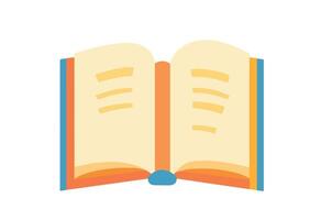 Open Book Simple vector