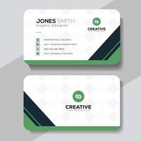 Editable business card templates and mockup Free vector