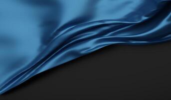 Satin Fabric, Silk Satin, Shiny, Shiny, Elegant Waves, Background for banner, backdrop or surface, High Detail Fabric Texture, 3D Fabric Illustration photo