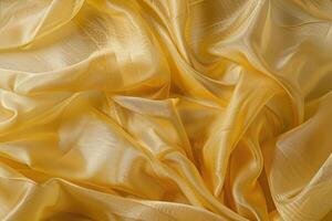Taffeta is a crisp, slightly lustrous fabric with a smooth, plain weave texture photo