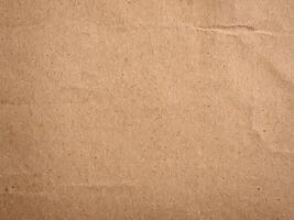 Recycled paper background. Old brown paper texture or background. photo