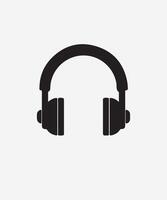 Headset With Microphone Isolated vector