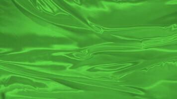 Green Wavy Fabric Motion Background video