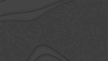 Curved shapes, gray, white text, background pattern, abstract, design, digital. video