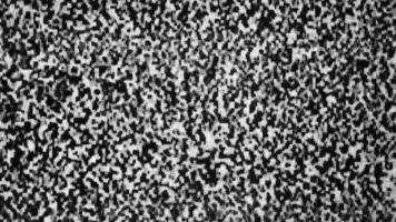 Black and white image of a leopard print video