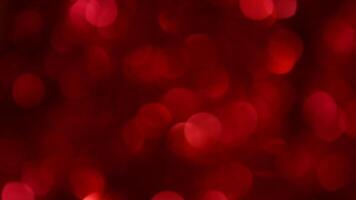 red bokeh background video