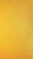A yellow background with a few small spots of color video
