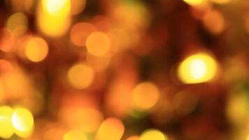 A blurry image of a christmas tree with lights video