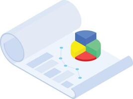 Business Data Analytics Blueprint vector