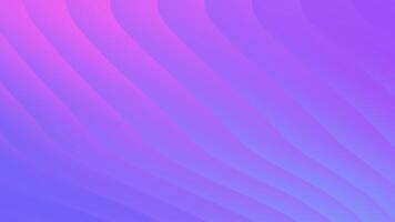 Serene Gradient Waves Loop Smooth Flowing Purple to Blue 4K Background with Soft Glows animation video