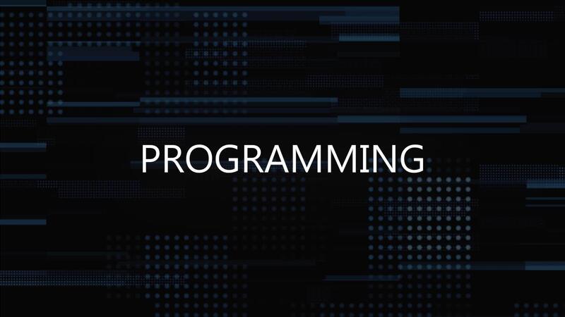 Programming Glitch Title Animation With Digital Background 51026284 ...