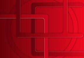 Red geometric modern texture. Abstract background can be used to cover design, book design, website background, banner, poster, advertising. circle and line pattern vector