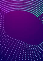 Abstract colorful gradient background design in vertical layout. element design of circle pattern with blend effect vector