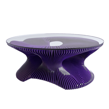 3d hacer de vaso mesa aislado en transparente antecedentes con recorte camino png