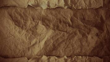 Old paper texture background with a brown background video