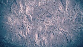 Crumpled paper texture background video