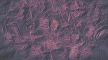 A purple crumpled paper texture background video