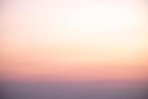 Beautiful , luxury soft gradient orange gold clouds and sunlight on the blue sky perfect for the background, take in everning,Twilight, Large size, high definition landscape photo