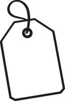 price tag clean simple icon black vector