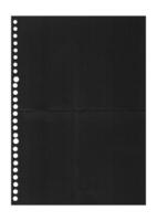 Black Paper in Dots Pattern. Paper texture background, grid book , dot paper photo
