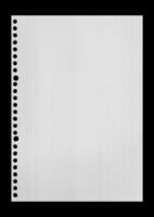 white Paper in Dots Pattern. Paper texture background, grid book , dot paper photo