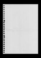 white Paper in Dots Pattern. Paper texture background, grid book , dot paper photo