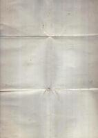 Interesting texture of old paper, soiled and damaged, as well as darkened by time and use, on a white background. Unique vintage texture of old paper which is approximately 60-70 years old. photo