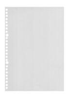 white Paper in Dots Pattern. Paper texture background, grid book , dot paper photo