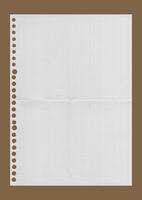 white Paper in Dots Pattern. Paper texture background, grid book , dot paper photo