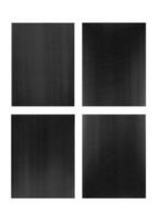 Craft black watercolor textured paper. Abstract empty blank background. photo