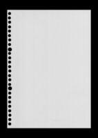 white Paper in Dots Pattern. Paper texture background, grid book , dot paper photo