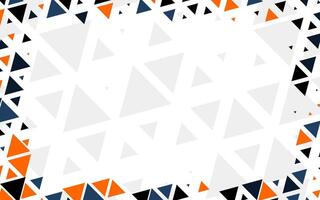Abstract geometric triangle halftone pattern background design vector