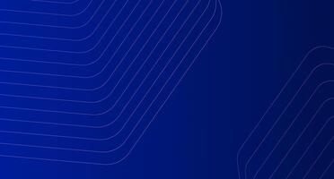 Abstract geometric line on dark blue background, minimalist background illustration suitable for presentation backgrounds, website headers, banners, posters, flyers about futuristic technology concept vector