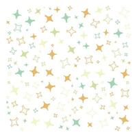 A star pattern with many different colors vector