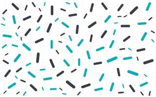A pattern of blue and black confetti vector