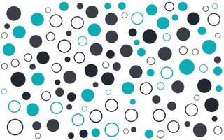 A large number of black and white polka dots on a white background vector