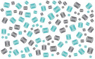 A pattern of blue and gray circles on a white background vector