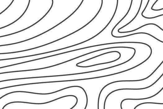 A line drawing of a wavy pattern vector